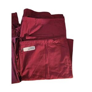 2XL scrub pants x6 red box 18
